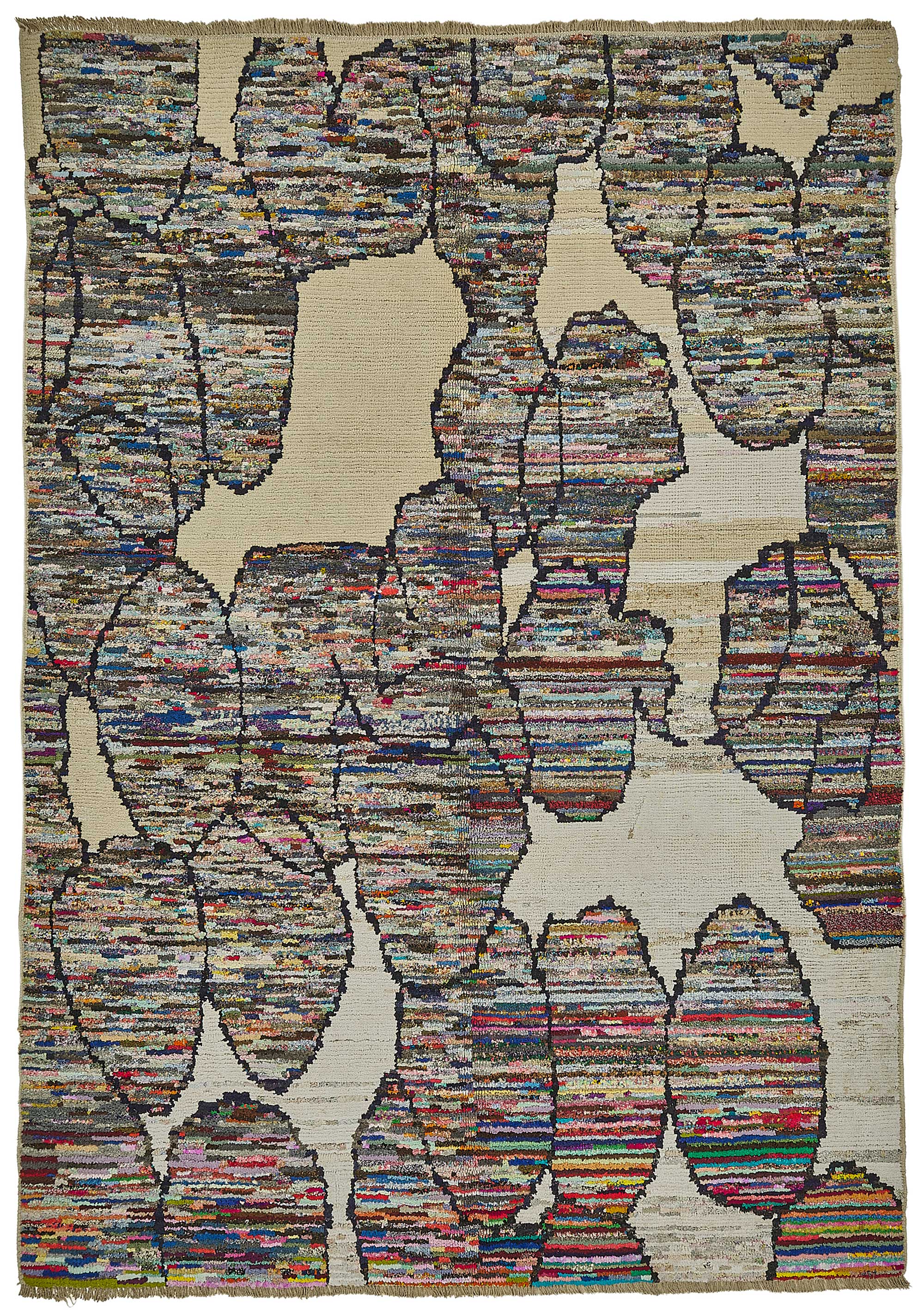 7x10 Multicolor Recycled Chaput Rug - 50294