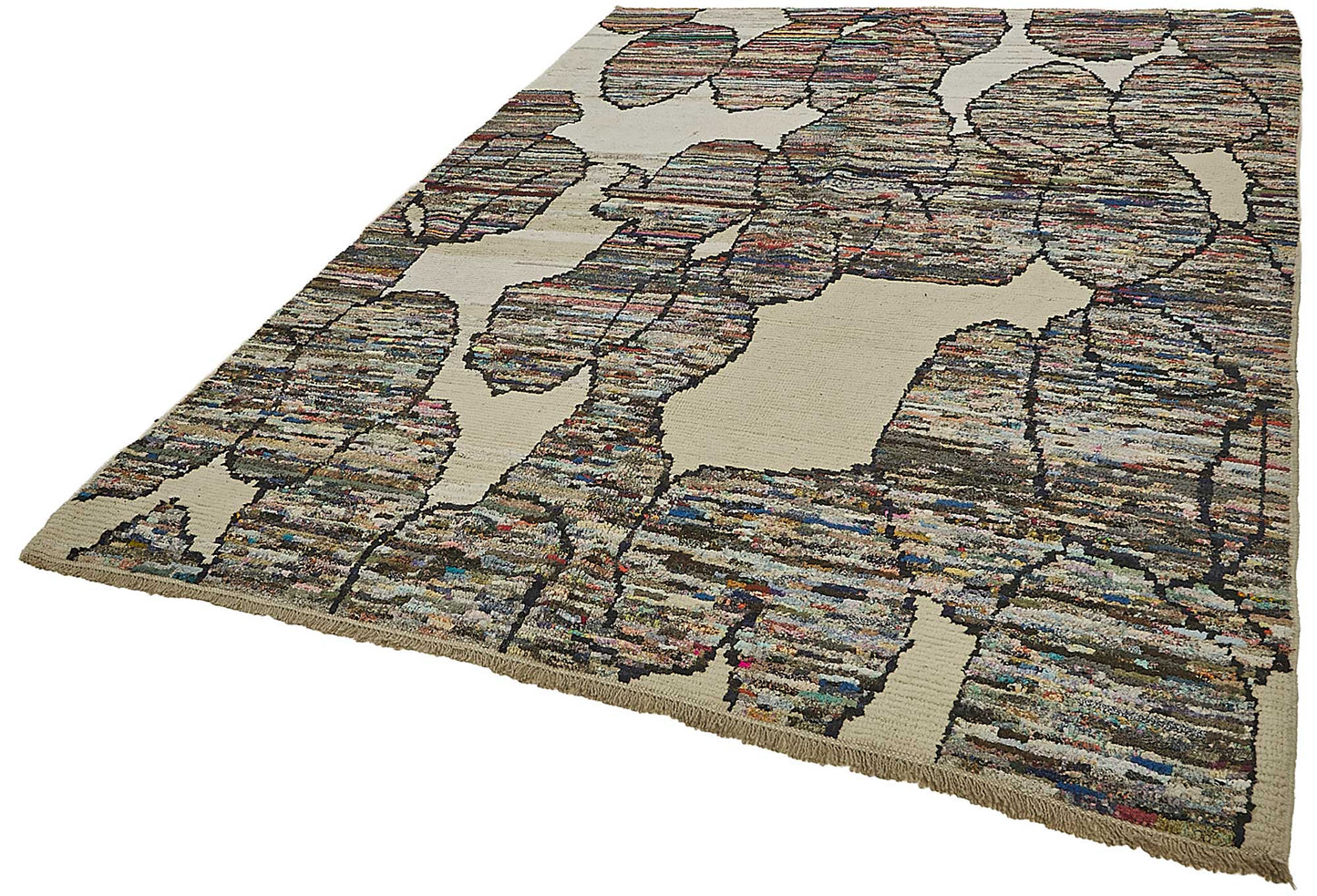 7x10 Multicolor Recycled Chaput Rug - 50294
