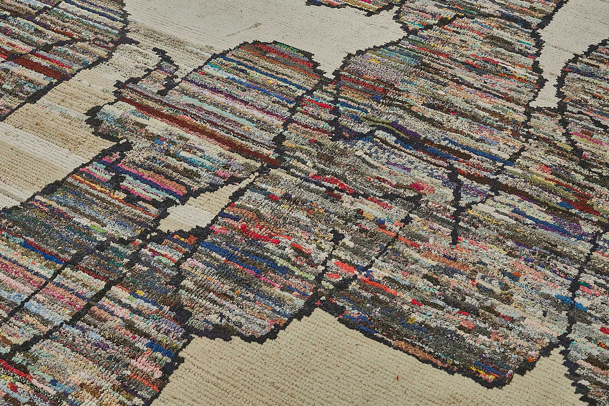 7x10 Multicolor Recycled Chaput Rug - 50294