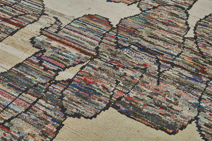 7x10 Multicolor Recycled Chaput Rug - 50294