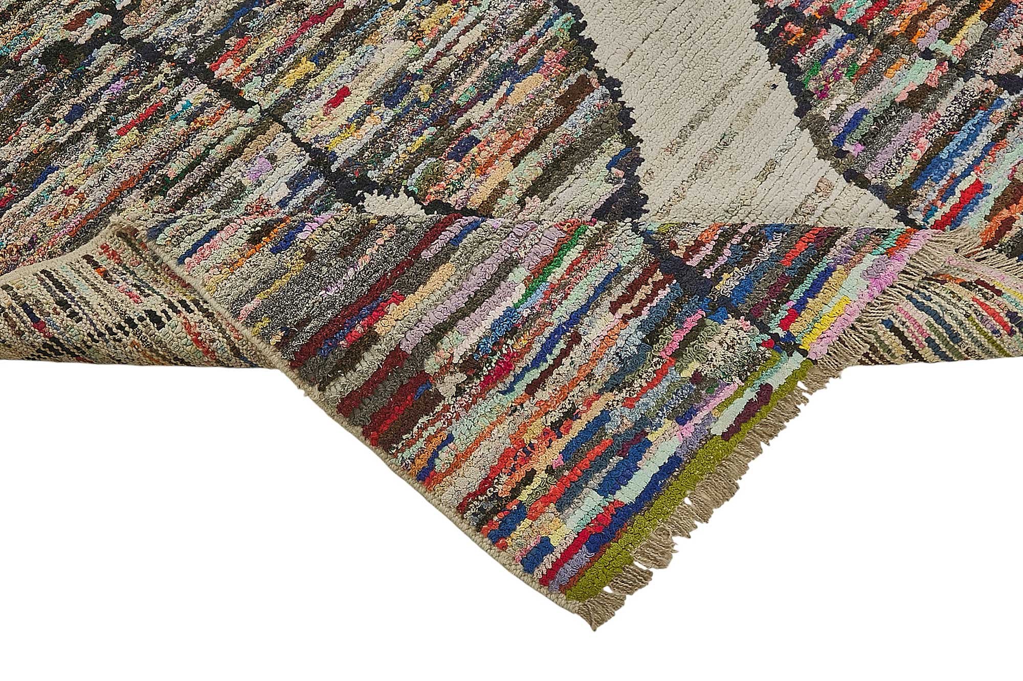 7x10 Multicolor Recycled Chaput Rug - 50294