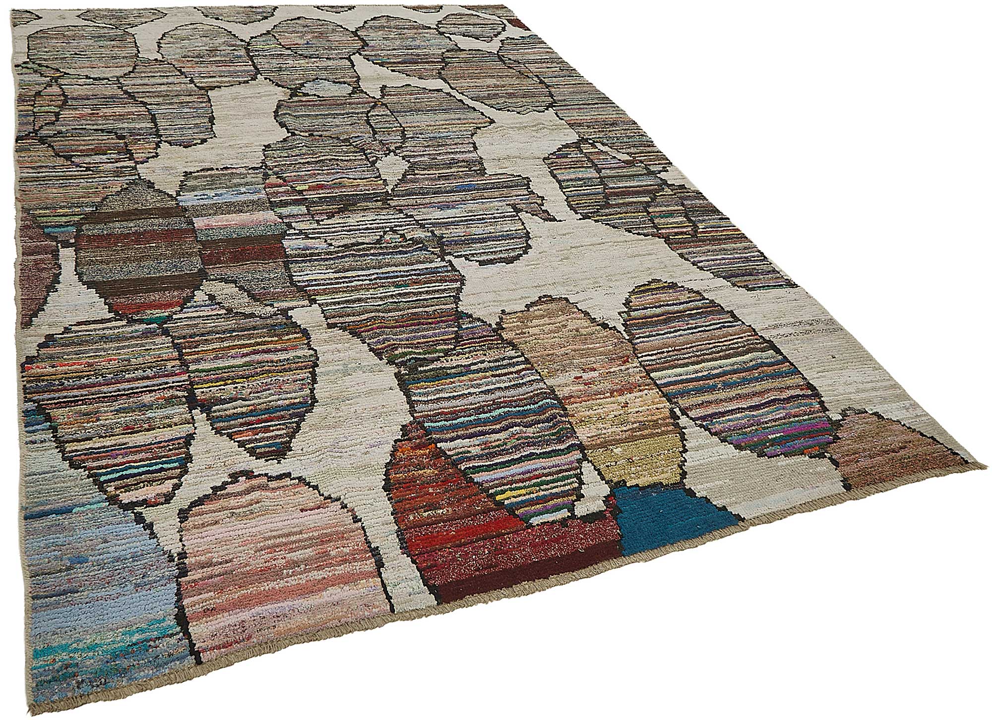 7x11 Multicolor Recycled Chaput Rug - 50295