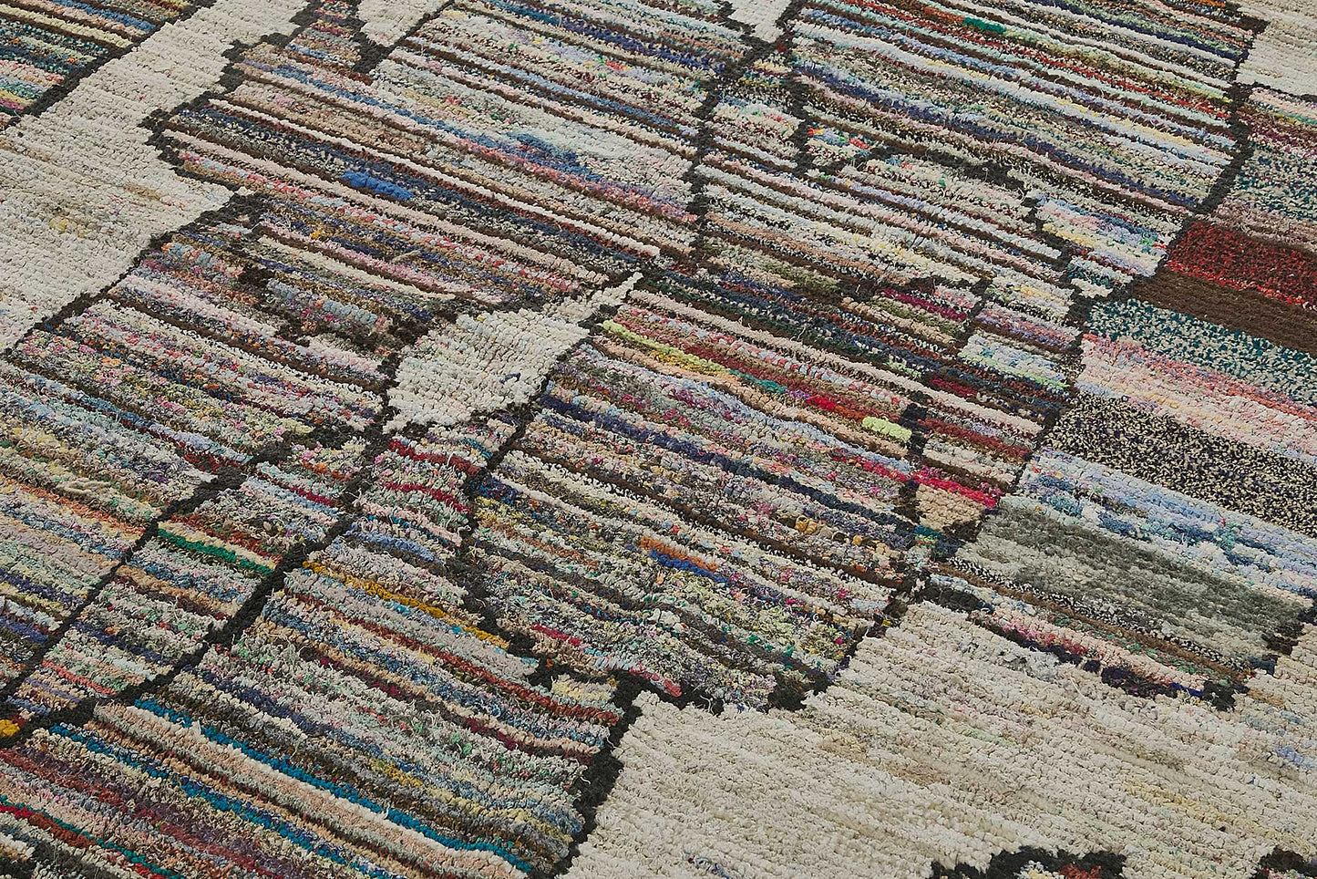 7x11 Multicolor Recycled Chaput Rug - 50295