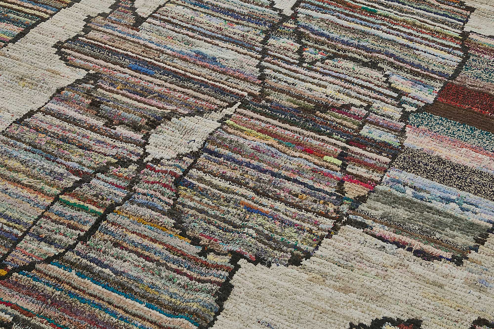 7x11 Multicolor Recycled Chaput Rug - 50295