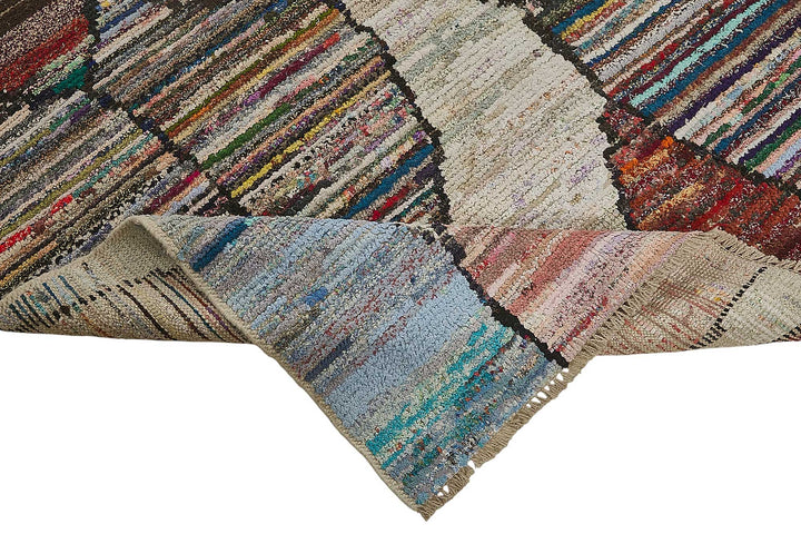 7x11 Multicolor Recycled Chaput Rug - 50295