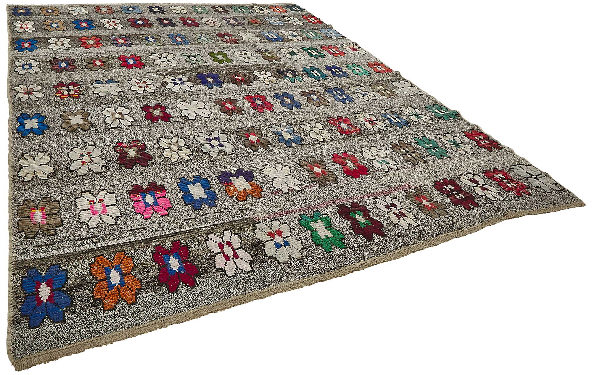 9x11 Multicolor Recycled Chaput Rug - 50296
