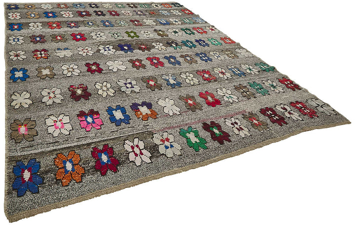 9x11 Multicolor Recycled Chaput Rug - 50296