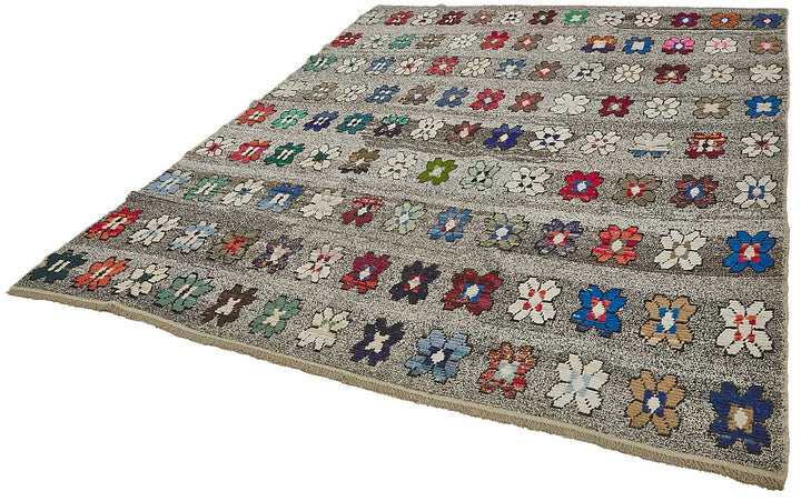 9x11 Multicolor Recycled Chaput Rug - 50296