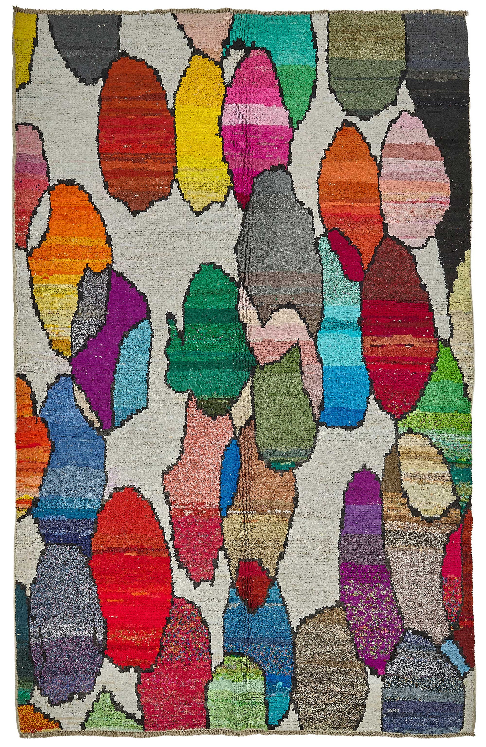 7x10 Multicolor Recycled Chaput Rug - 50298