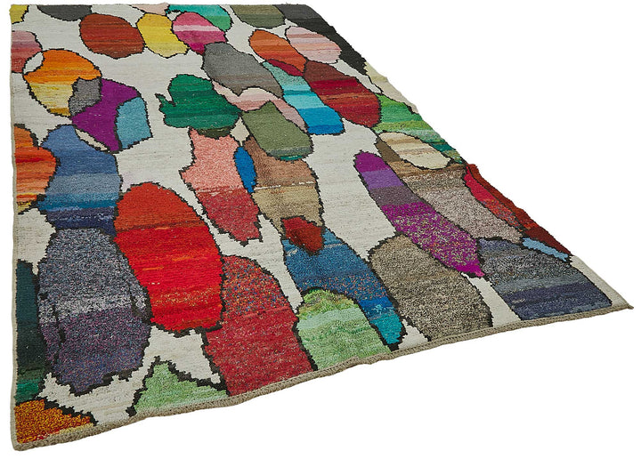7x10 Multicolor Recycled Chaput Rug - 50298