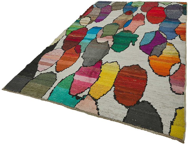 7x10 Multicolor Recycled Chaput Rug - 50298