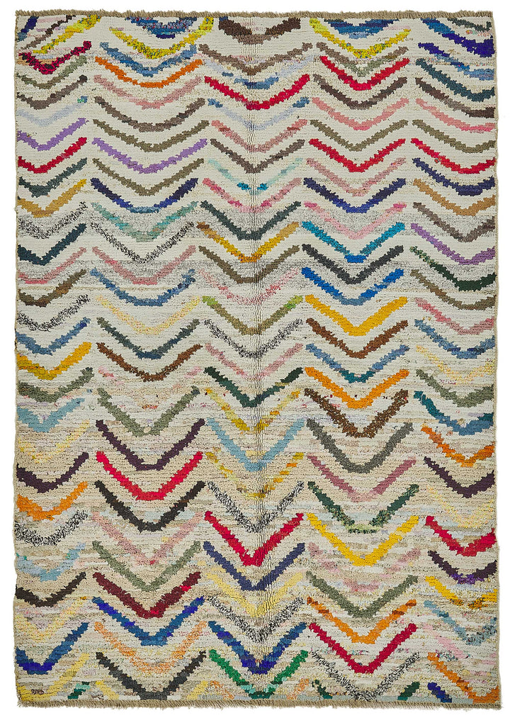 5x8 Multicolor Recycled Chaput Rug - 50299