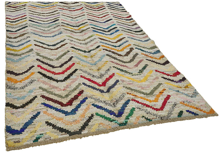 5x8 Multicolor Recycled Chaput Rug - 50299