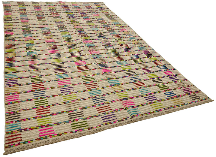 7x11 Multicolor Recycled Chaput Rug - 50300