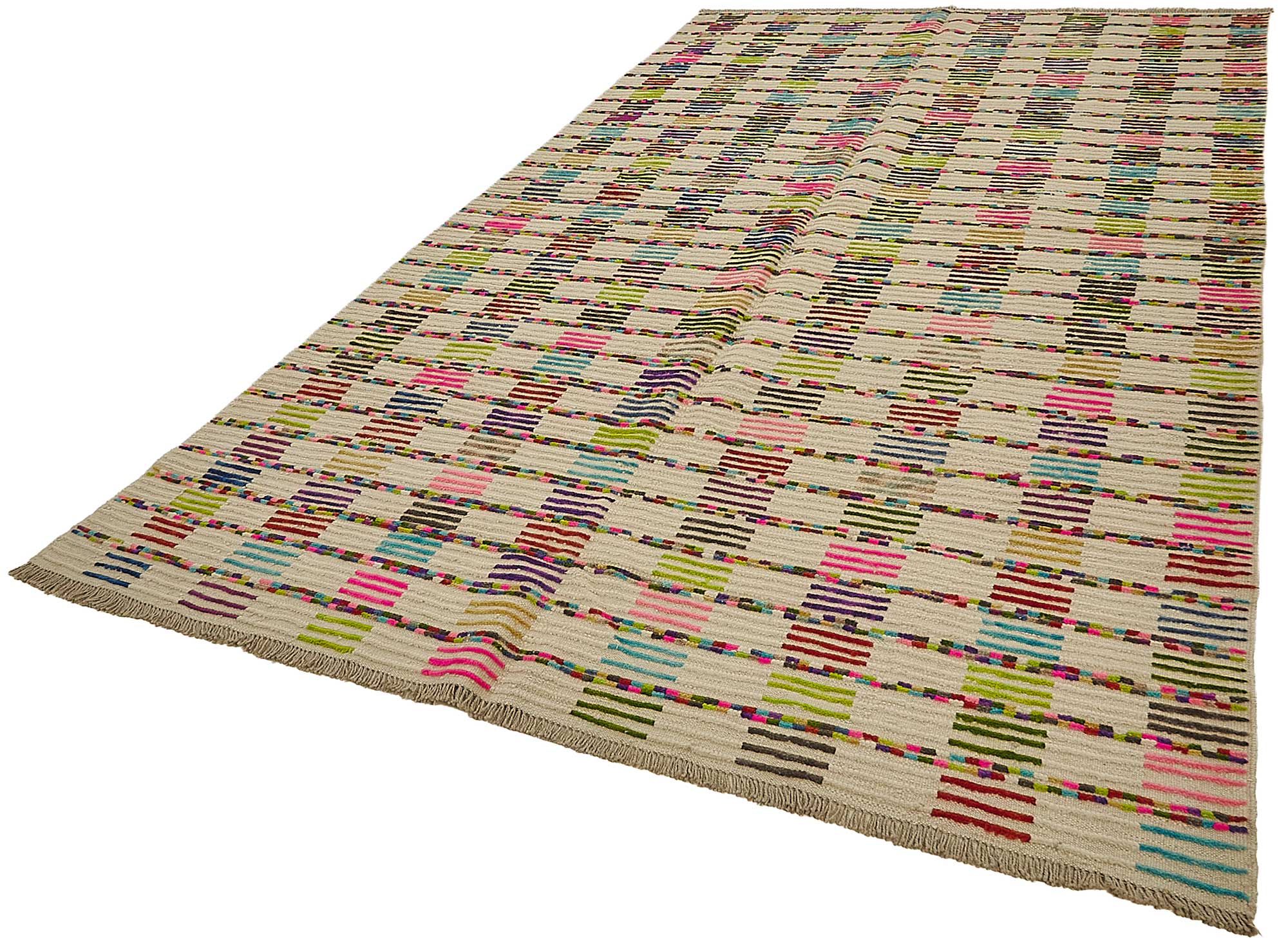 7x11 Multicolor Recycled Chaput Rug - 50300