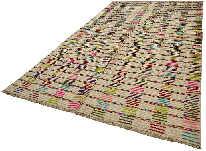 7x11 Multicolor Recycled Chaput Rug - 50300