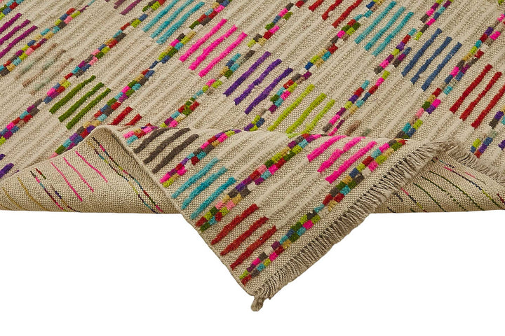 7x11 Multicolor Recycled Chaput Rug - 50300