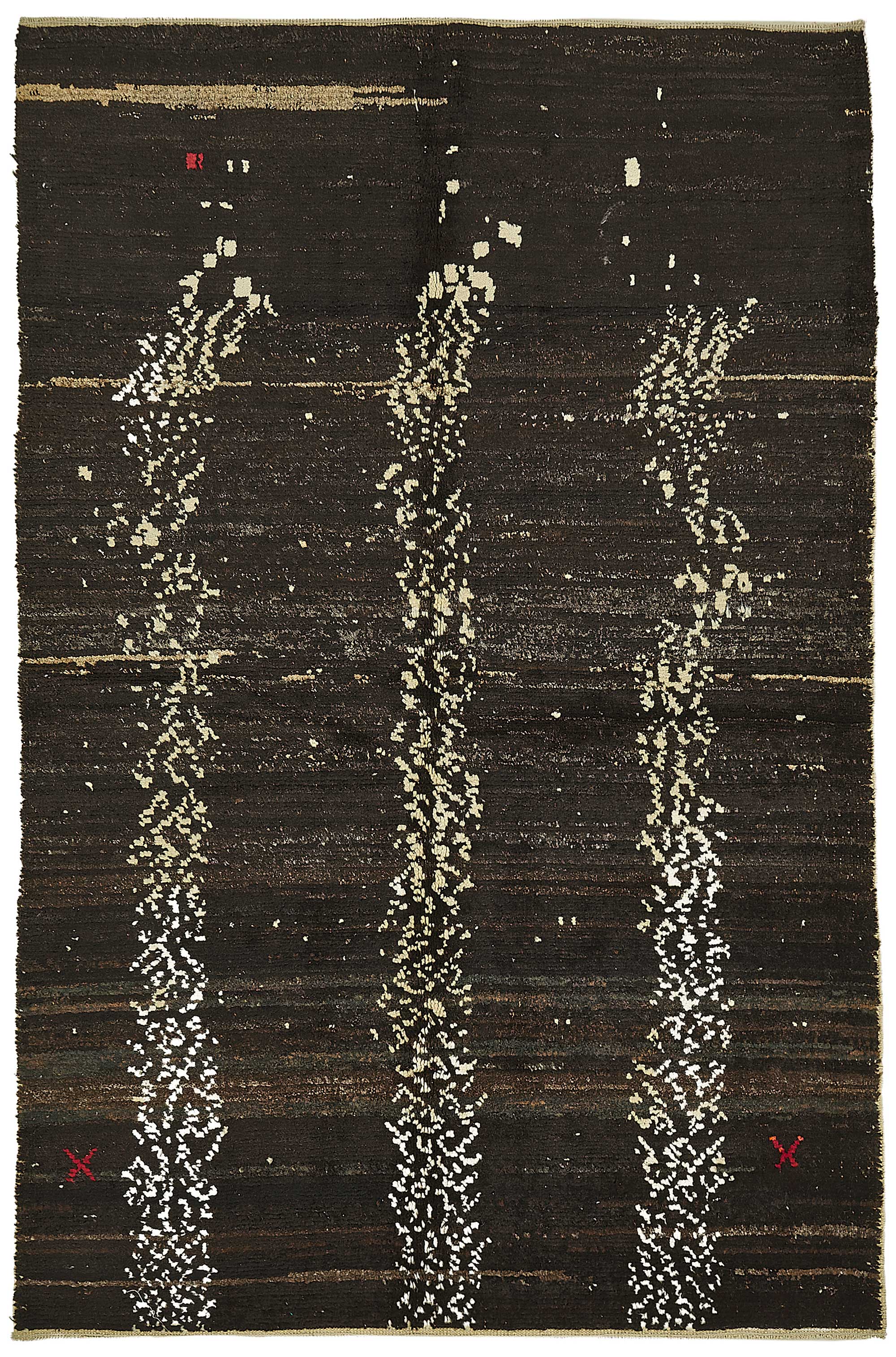 6x8 Black Recycled Chaput Rug - 50301