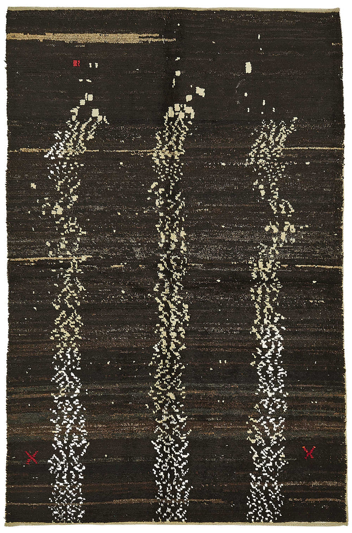 6x8 Black Recycled Chaput Rug - 50301