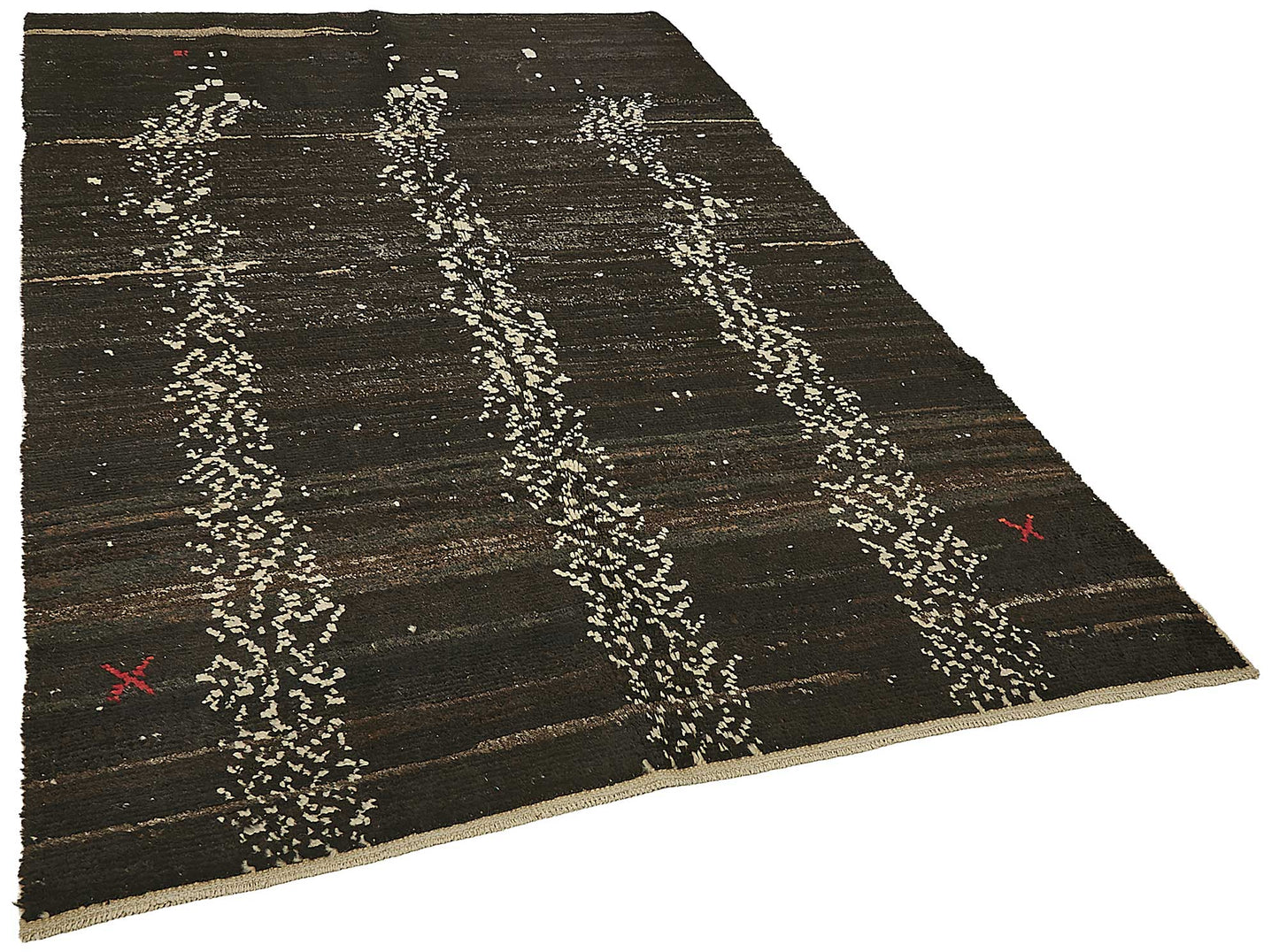 6x8 Black Recycled Chaput Rug - 50301