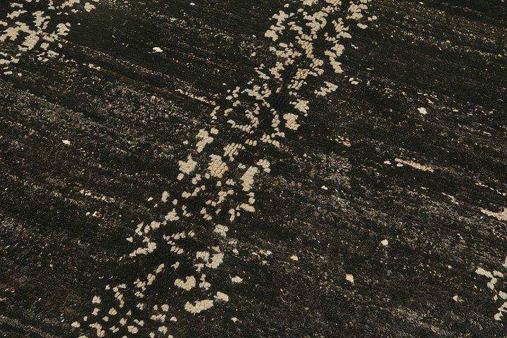 6x8 Black Recycled Chaput Rug - 50301