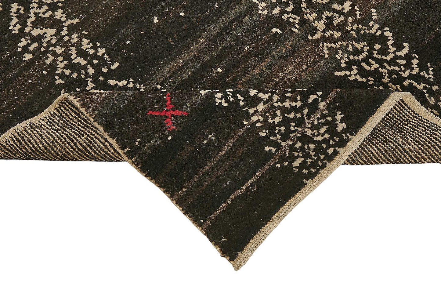 6x8 Black Recycled Chaput Rug - 50301