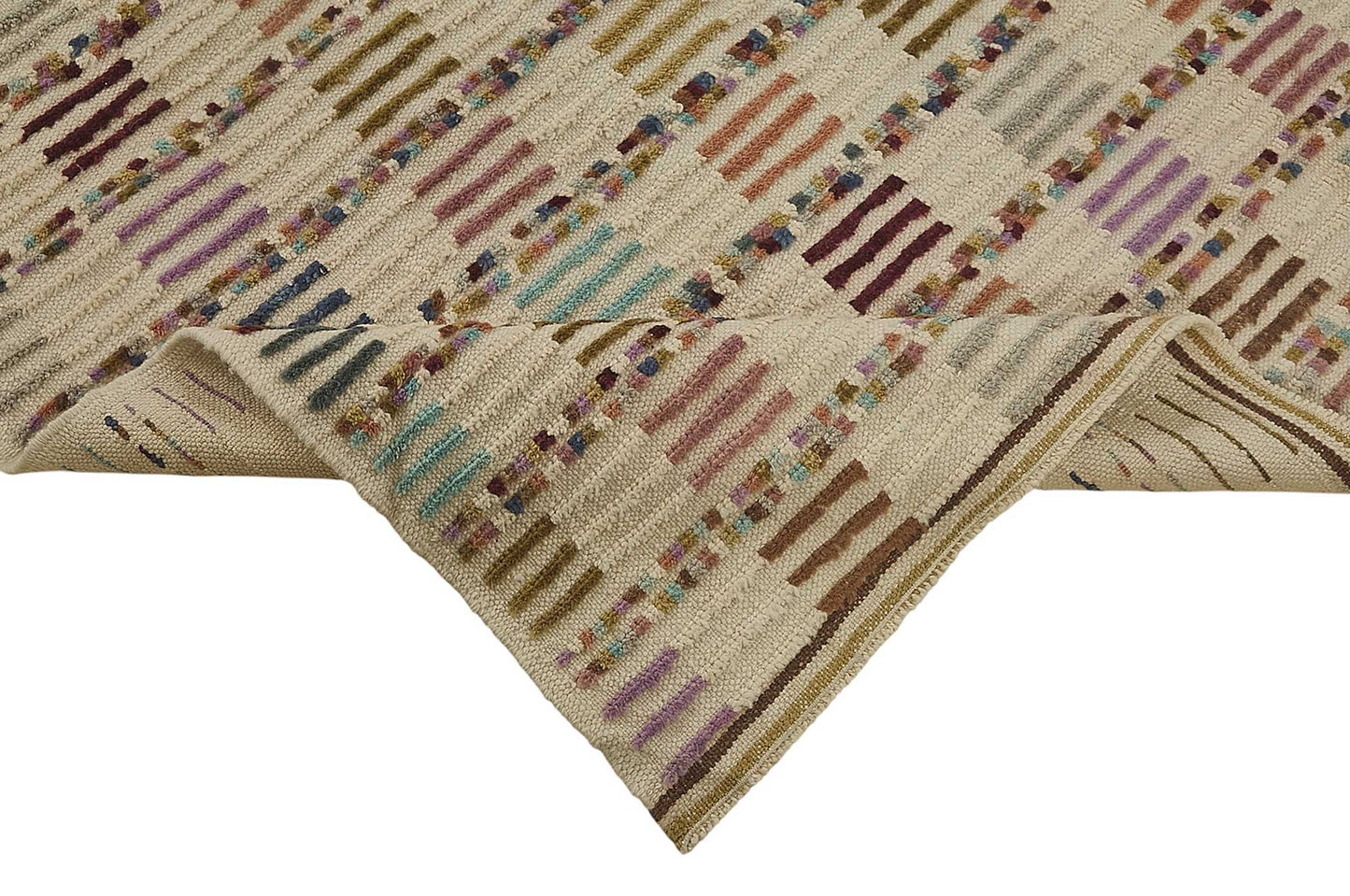 6x10 Beige Recycled Chaput Rug - 50302