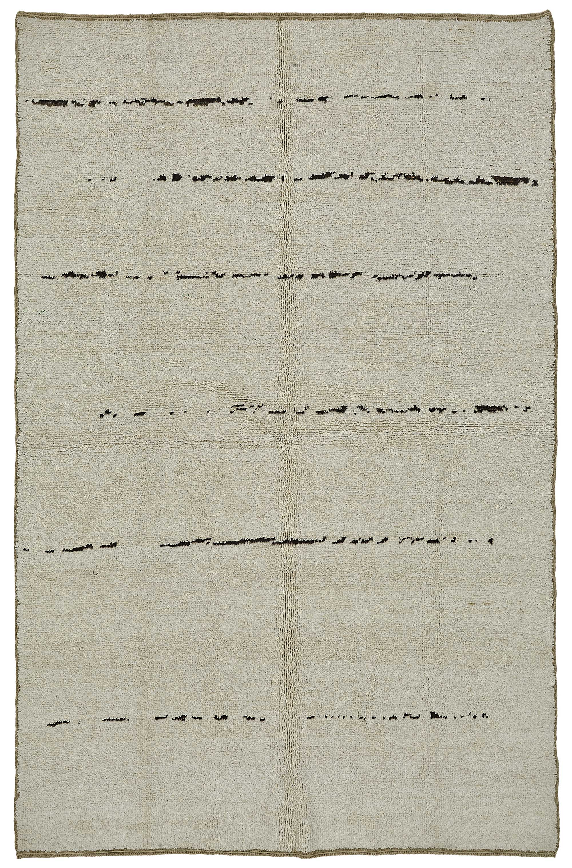 5x8 Beige Recycled Chaput Rug - 50303