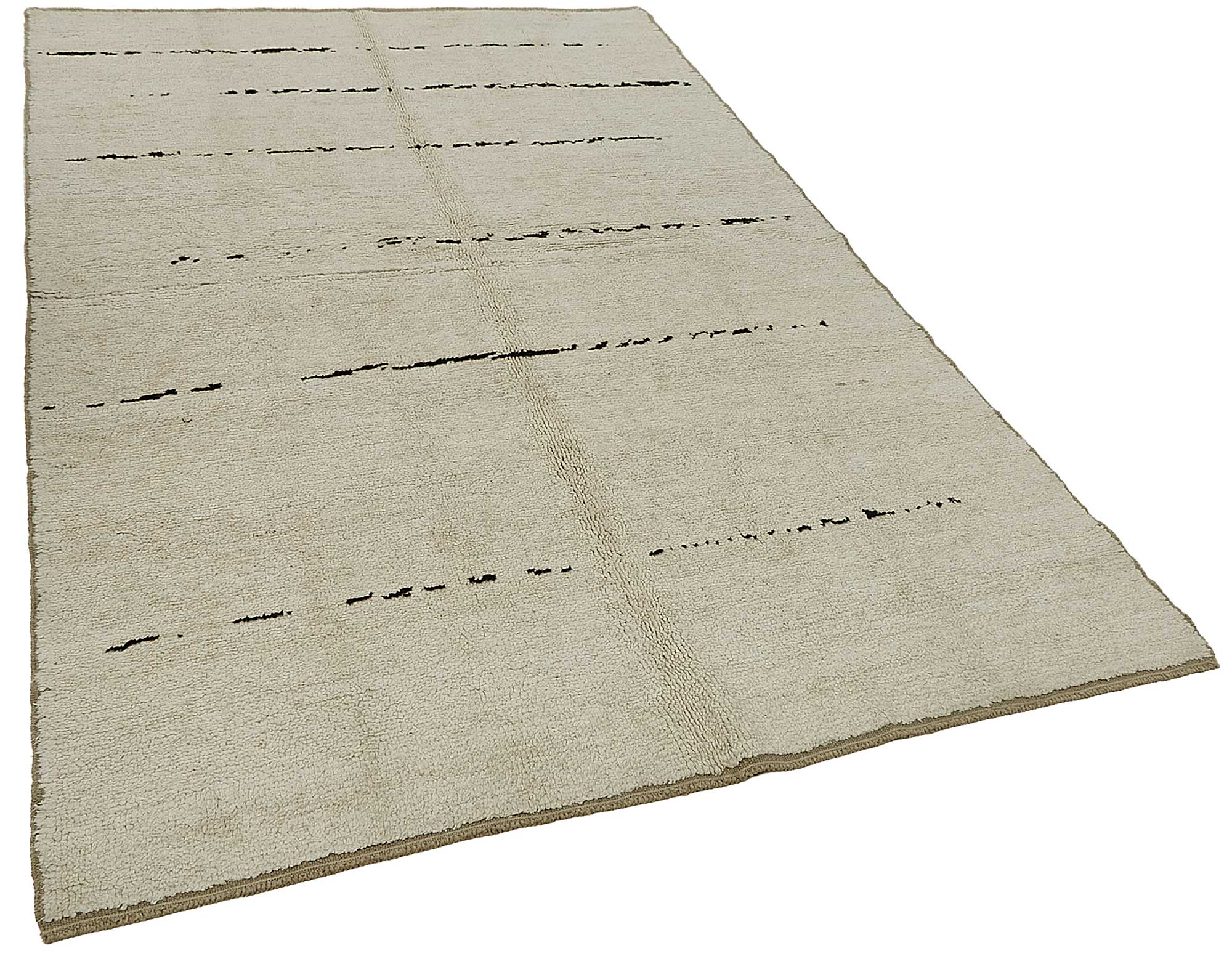 5x8 Beige Recycled Chaput Rug - 50303