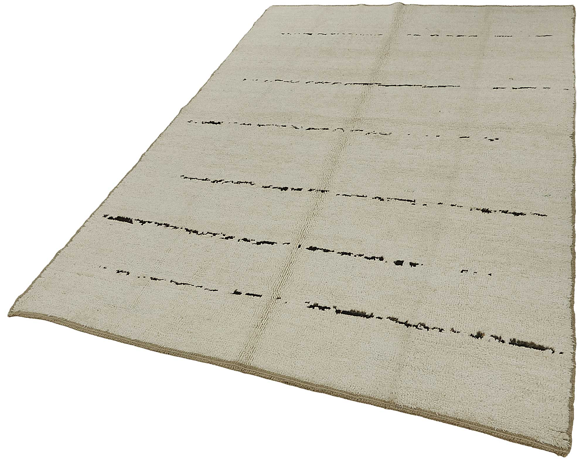 5x8 Beige Recycled Chaput Rug - 50303