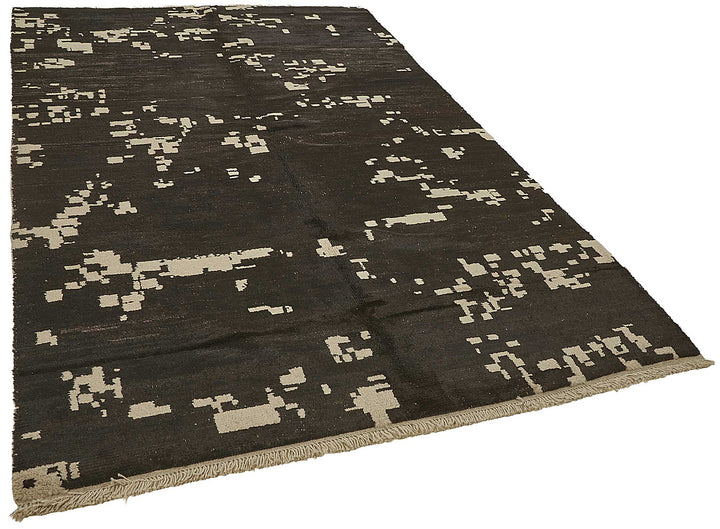 7x10 Black Recycled Chaput Rug - 50305