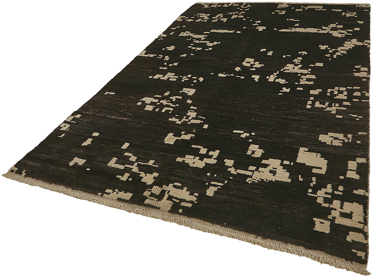 7x10 Black Recycled Chaput Rug - 50305