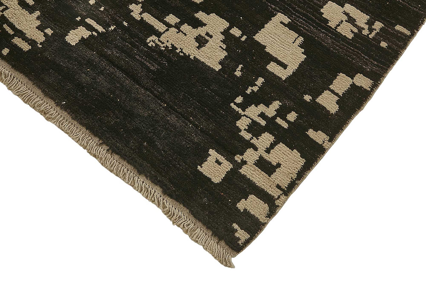 7x10 Black Recycled Chaput Rug - 50305