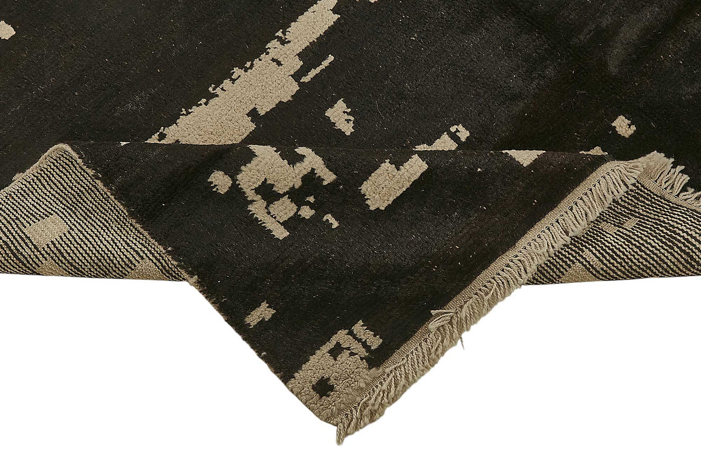 7x10 Black Recycled Chaput Rug - 50305