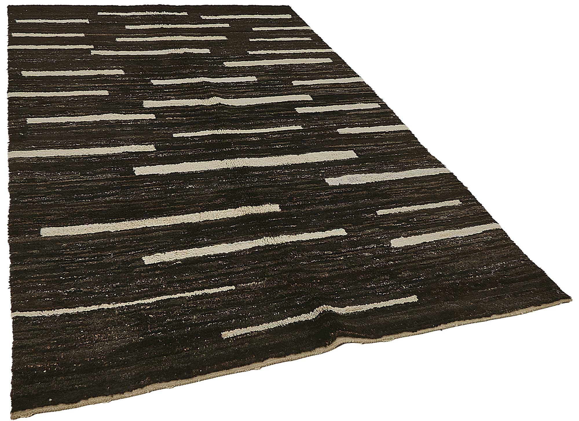 6x12 Black Recycled Chaput Rug - 50306