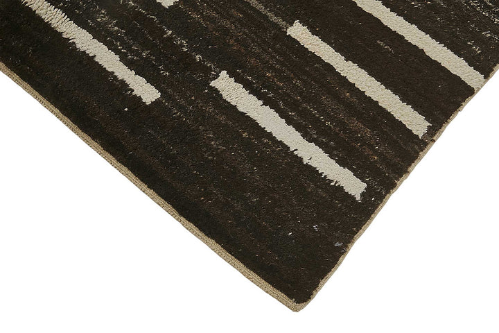 6x12 Black Recycled Chaput Rug - 50306