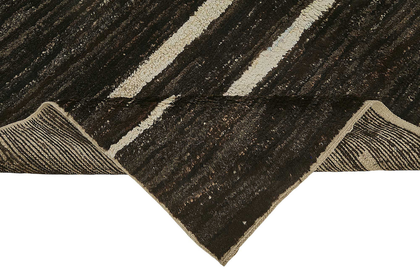 6x12 Black Recycled Chaput Rug - 50306