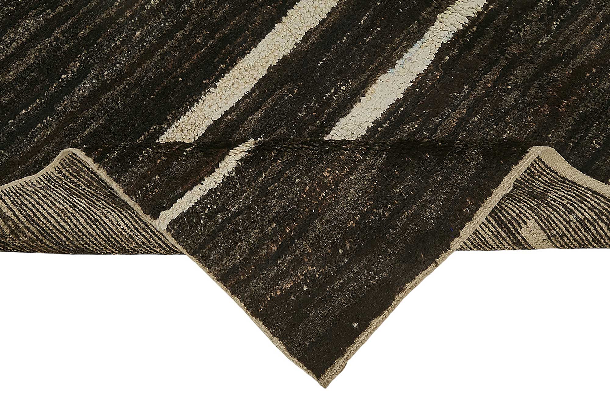 6x12 Black Recycled Chaput Rug - 50306