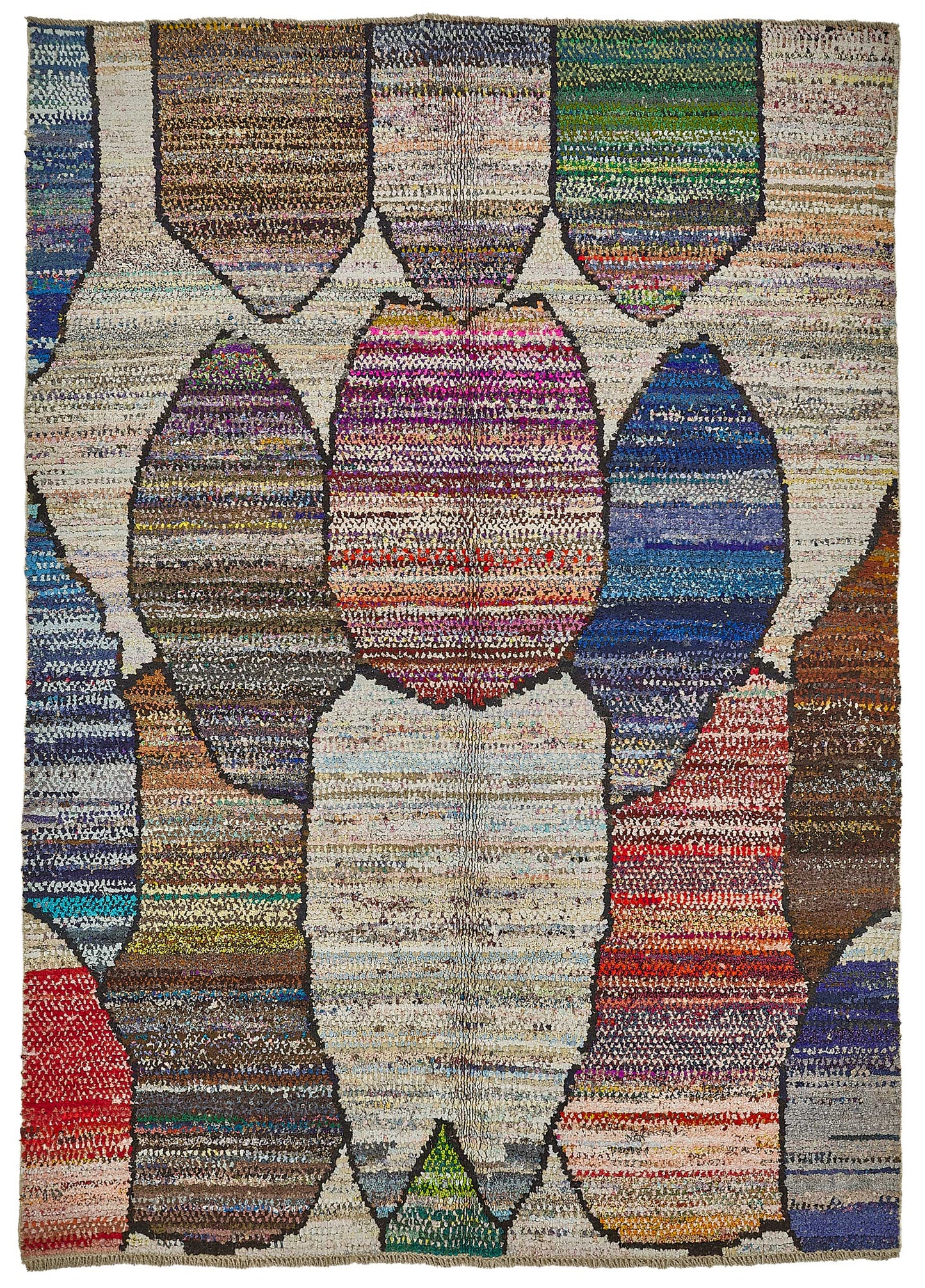 6x8 Multicolor Recycled Chaput Rug - 50307