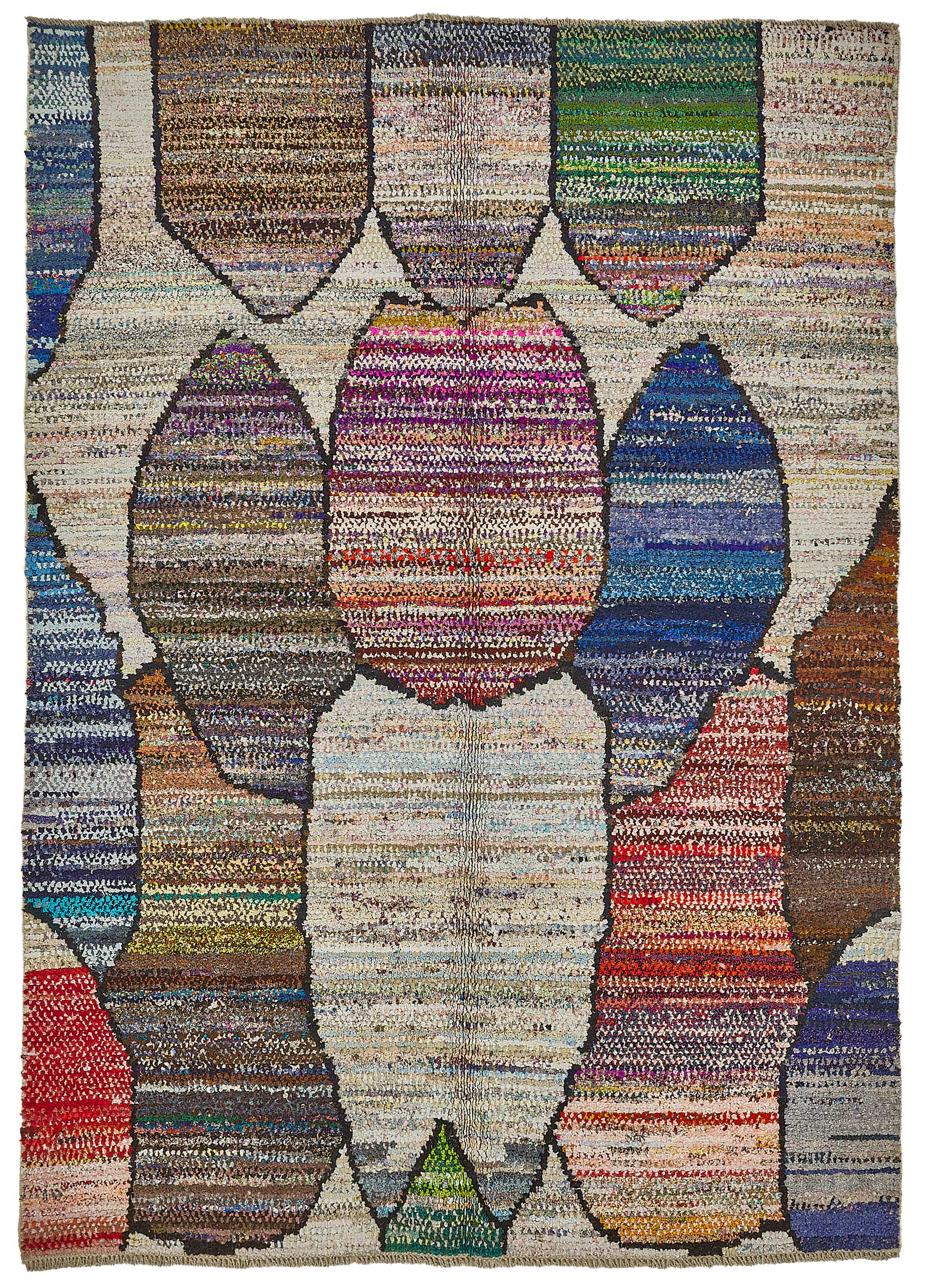 6x8 Multicolor Recycled Chaput Rug - 50307