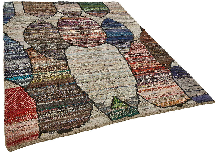 6x8 Multicolor Recycled Chaput Rug - 50307