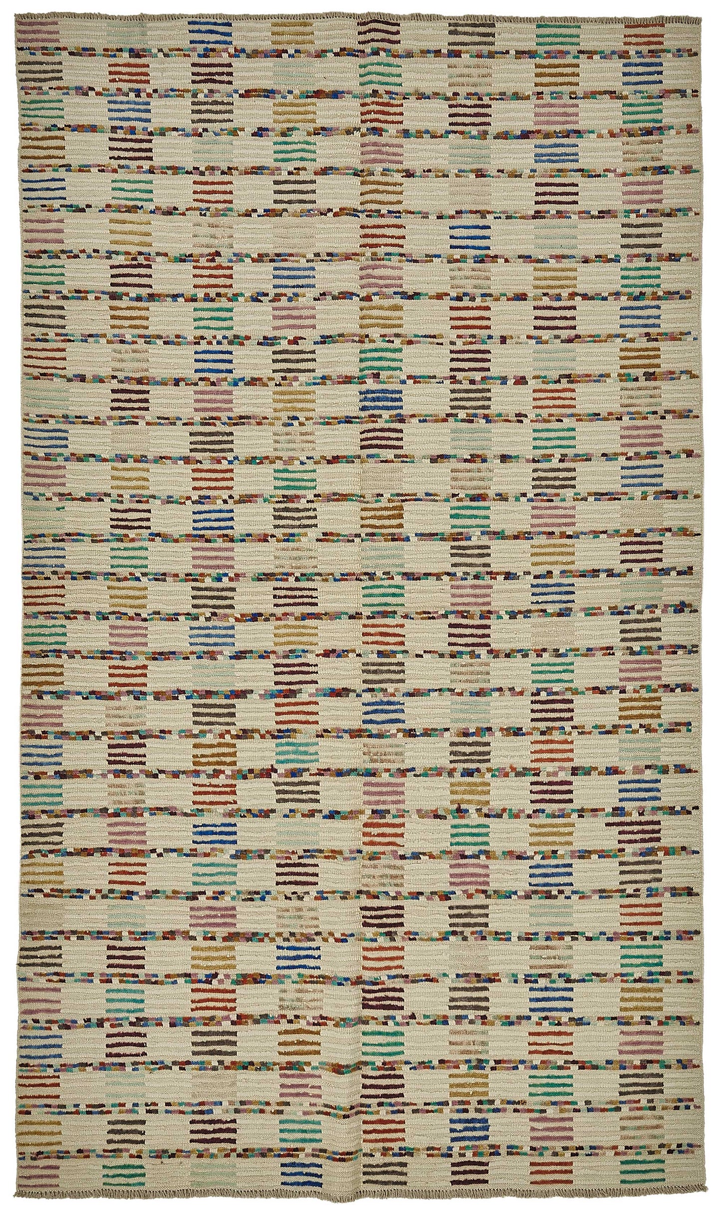 7x11 Beige Recycled Chaput Rug - 50308