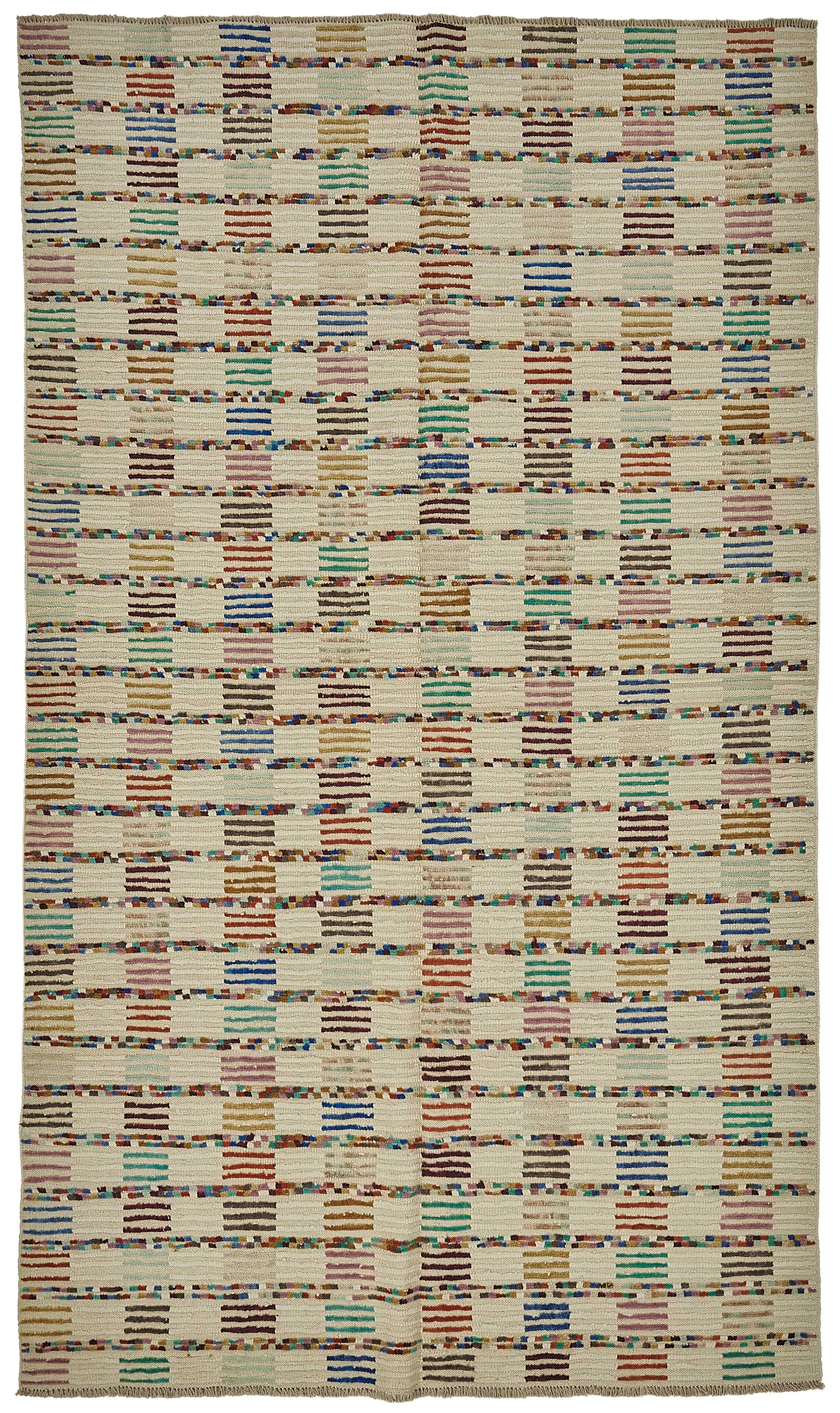 7x11 Beige Recycled Chaput Rug - 50308