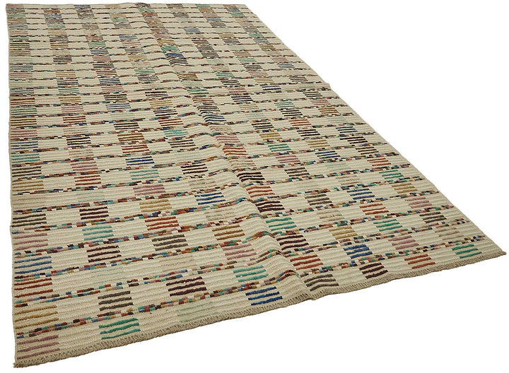 7x11 Beige Recycled Chaput Rug - 50308