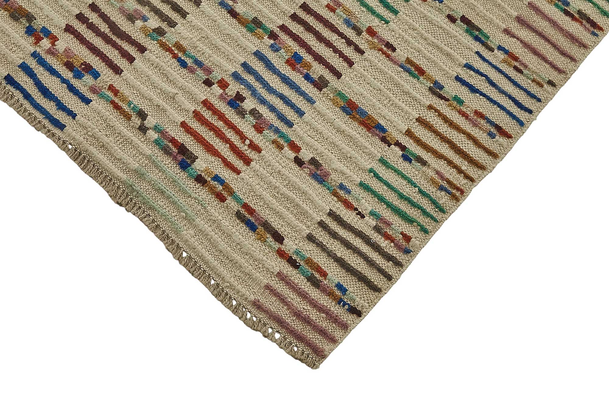7x11 Beige Recycled Chaput Rug - 50308