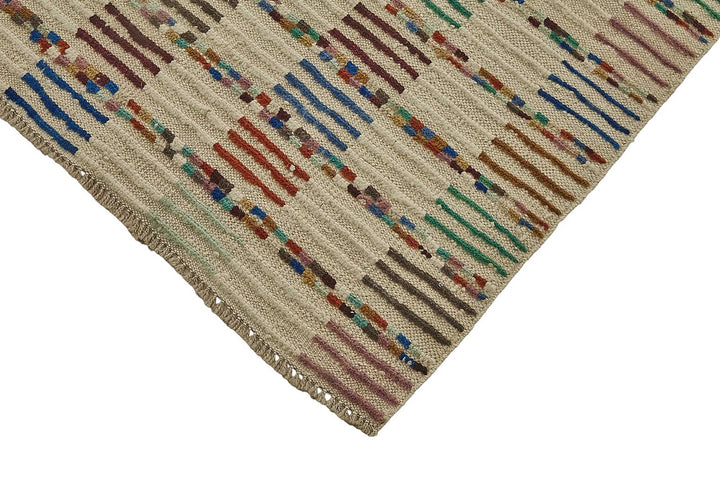 7x11 Beige Recycled Chaput Rug - 50308