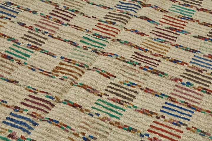 7x11 Beige Recycled Chaput Rug - 50308