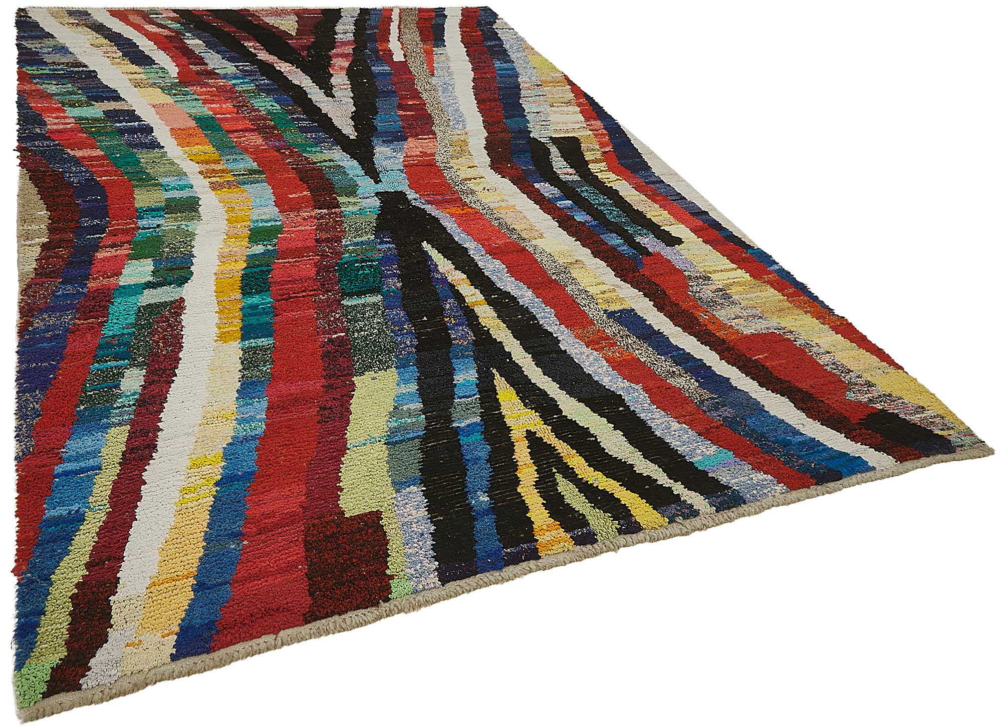 7x10 Multicolor Recycled Chaput Rug - 50309