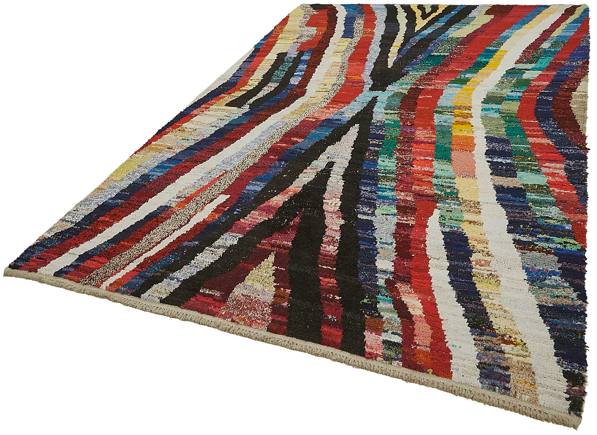 7x10 Multicolor Recycled Chaput Rug - 50309