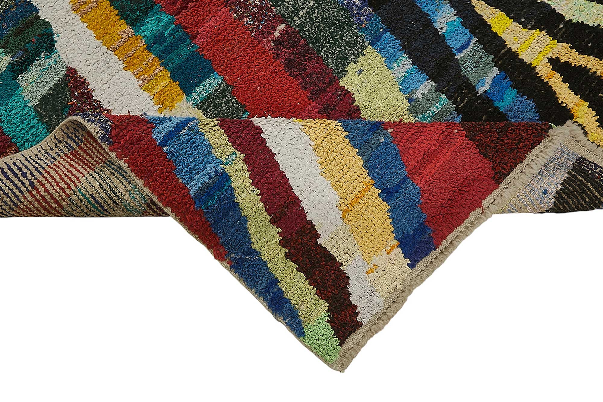 7x10 Multicolor Recycled Chaput Rug - 50309